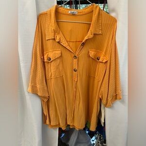 White Birch 2X Orange Shirt